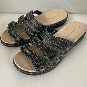 Merence Sandals Dark Brown EU Size 38 (US: 8-8.5) Adjustable Straps Neve…